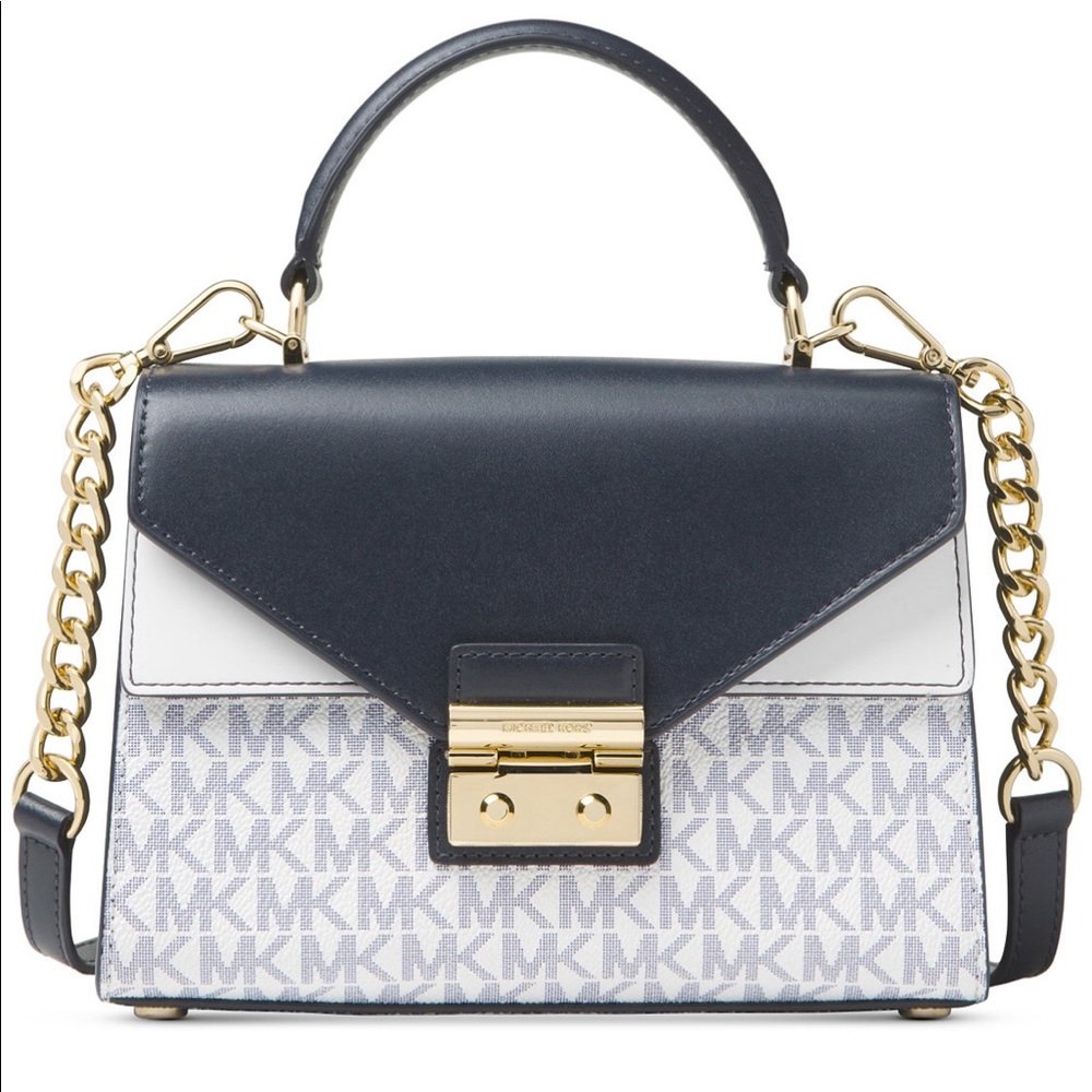 Michael Kors Small Signature Sloan Top Handle